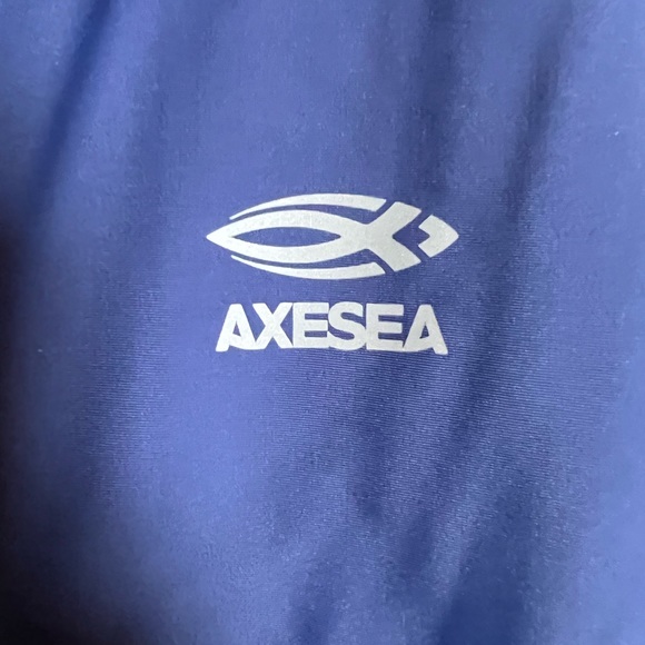 Axesea Rash Guard long sleeve Zip front Size 16 - Picture 3 of 5